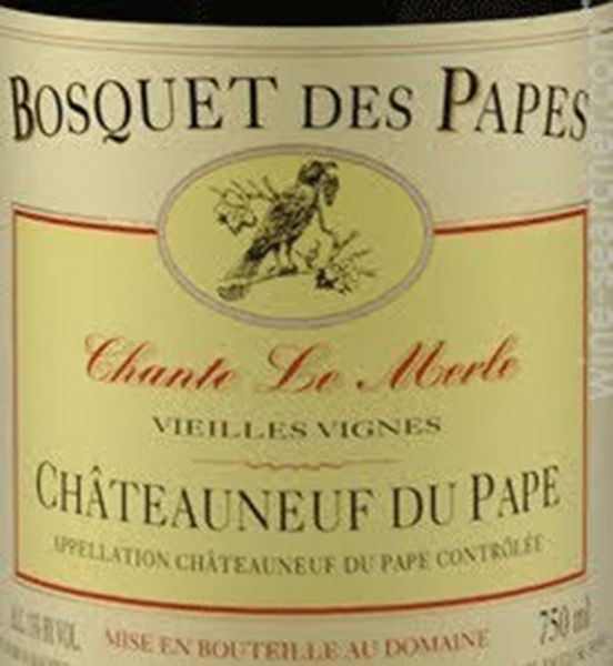 圖片 Domaine Bosquet des Papes Chateauneuf-du-Pape Rouge 1998博斯凱教皇新堡干紅葡萄酒 1998