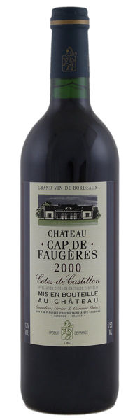 圖片 Chateau Cap de Faugeres, Cotes de Castillon 2000卡普富爵酒莊紅葡萄酒 2000