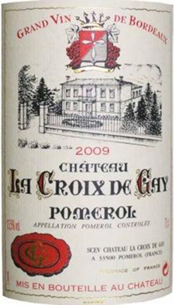圖片 Chateau La Croix De Gay 2009蓋伊十字酒莊紅葡萄酒 2009