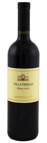圖片 Sportoletti Villa Fidelia Rosso 2007思博托勒蒂菲蒂利亞干紅葡萄酒 2007